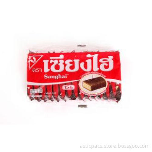Heat Seal Clear Food Packaging Bags , OPP Packaging Bags